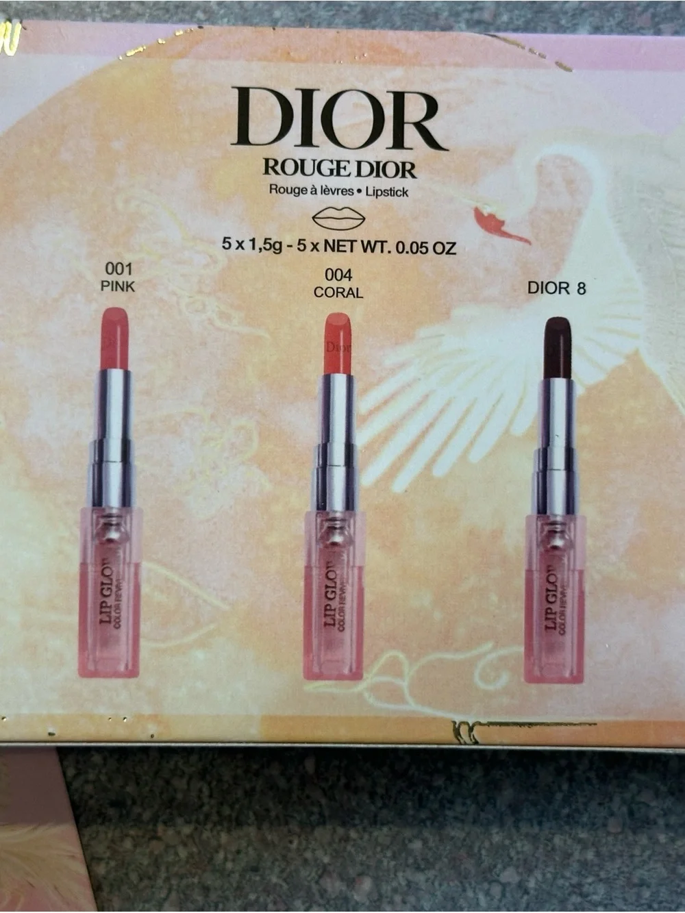 New Dior Lip Glow Lipstick Set